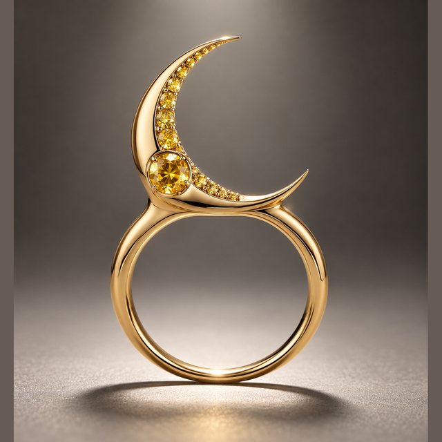秋月戒 Autumn Moon Ring